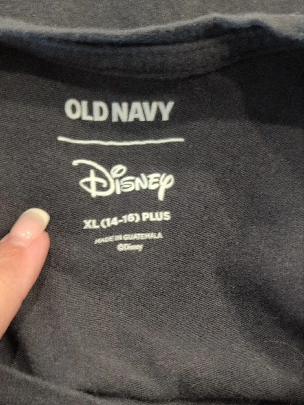 Old Navy Black Short-Sleeve Hocus Pocus Graphic Tee with Orange Moon